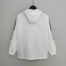 Corta-vento Flamengo Adidas - Branco+Vermelho