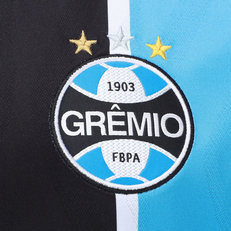 Camisa Grêmio I 25/26 Torcedor Umbro Masculina - Azul+Preto