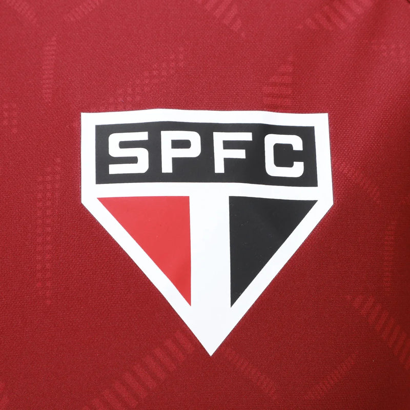 Camisa de treino São Paulo 25/26 - Borgonha - Versão Torcedor