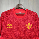 Camisa Fluminense Red 24/25 Torcedor Umbro Masculina - Vermelho
