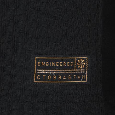 Camisa Corinthians III 25/26 s/n Torcedor Nike Total 90 Masculina - Preto+Laranja