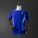 Camisa Brasil Retro 2002 Azul