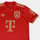 Camisa Bayern de Munique 25/26 Comemorativa 125 Anos Adidas Masculina - Vermelho