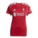 Camisa Liverpool Home 25/26 s/n Torcedor Adidas Feminina - Vermelho