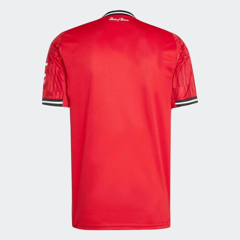 Camisa Manchester United Home 25/26 s/n Torcedor Adidas Masculina - Vermelho