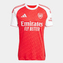 Camisa Arsenal Home 25/26 s/n Torcedor Adidas Masculino - Vermelho