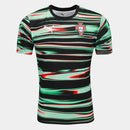 Camisa Seleção Portugal Prematch 25/26 s/n Torcedor Puma Masculina - Preto+verde