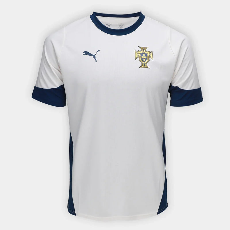 Camisa Seleção Portugal Treino 25/26 s/n Torcedor Puma Masculina - Bege