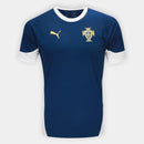 Camisa Seleção Portugal Treino 25/26 s/n Torcedor Puma Masculina - Azul