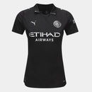 Camisa Manchester City Away 25/26 s/n Torcedor Puma Feminina - Preto
