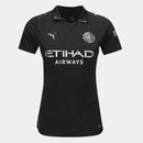 Camisa Manchester City Away 25/26 s/n Torcedor Puma Feminina - Preto