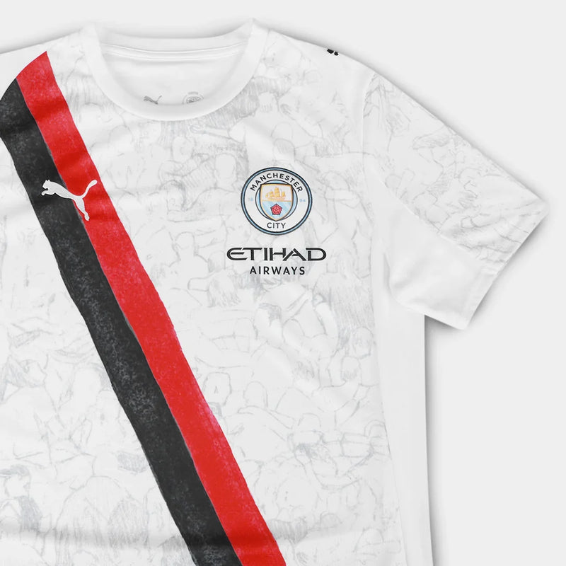 Camisa Manchester City Kidsuper 25/26 Torcedor Puma Masculina - Branco