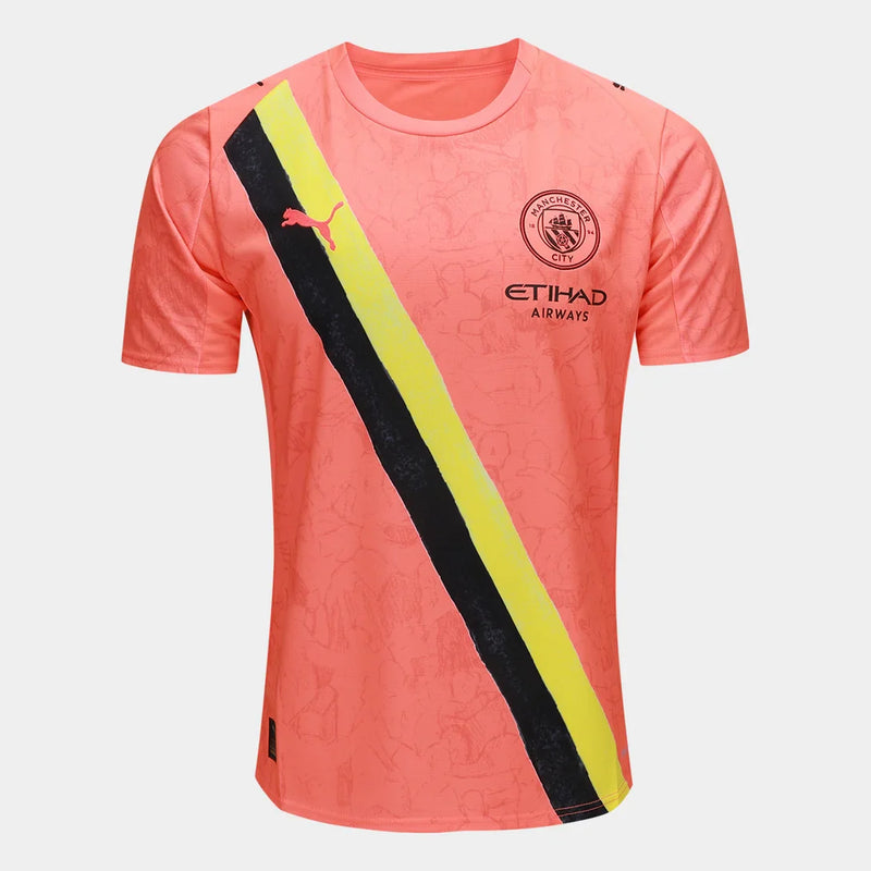 Camisa Manchester City Kidsuper 25/26 Torcedor Puma Masculina - Laranja