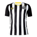 Camisa Umbro Santos II 25/26 Torcedor Neymar Nº10 Masculino - Branco+Preto