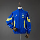 JAQUETA JORDAN BRASIL 26/27 AZUL