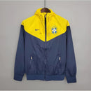 Corta-vento Seleção Brasileira - Amarela e Azul