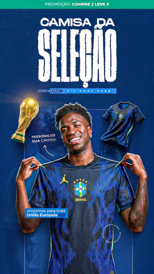 Camisa II Brasil 26/27
