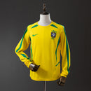 Camisa Brasil 2002 - (Manga Longa)