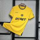 Camisa Wolves I 24/25 Castore - Amarelo
