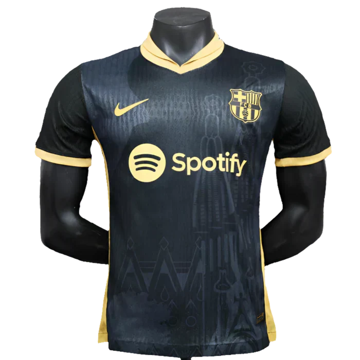 Camisa Barcelona 25/26 Especial - Preto - Versão Jogador