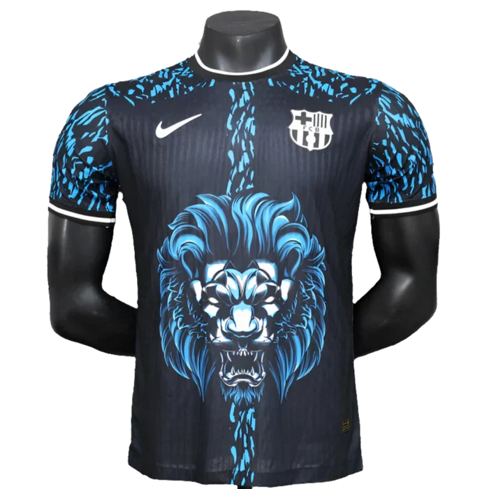 Camisa Barcelona Lion Edition 25/26 - Azul - Versão Jogador