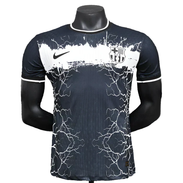 Camisa especial do Barcelona 25/26 - Edição preta - Versão jogador