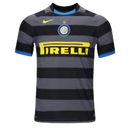 Camisa Inter de Milão Retro 2020/21 III Preta e Cinza Nike