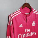 Camisa Manga Longa Real Madrid II 14/15 Adidas - Rosa