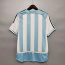 Camisa Seleção Argentina Retrô 2006 Azul e Branca- Adidas