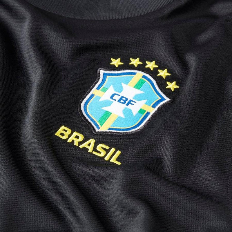 Camisa Seleção Brasil Comissão Técnica Nike - Preta