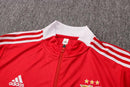 Conjunto Inverno Benfica Vermelha Adidas - Com Fecho