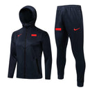 Conjunto Inverno França Azul Nike - Com Fecho e Capuz