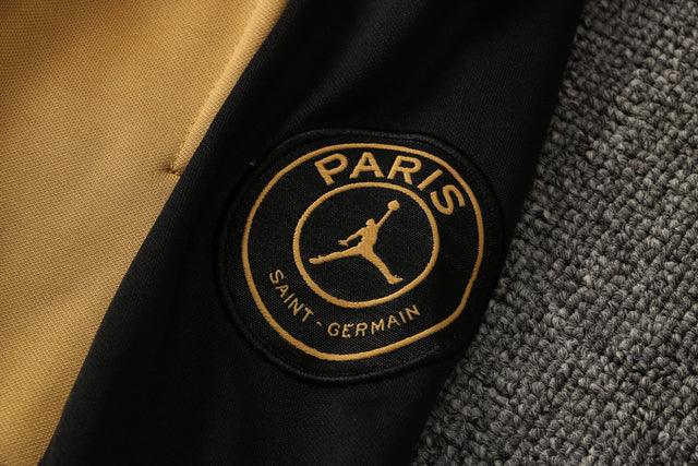 Conjunto Inverno PSG Amarela Jordan - Com Capuz