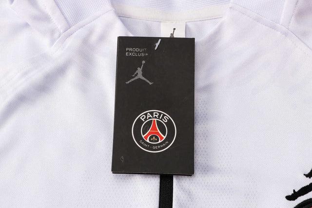 Conjunto Inverno PSG Nike - Branco e Rosa