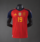 CAMISA ESPANHA I 26/27 CAMPEONES DEL MUNDO - Versão Torcedor (Patch e Personalização)
